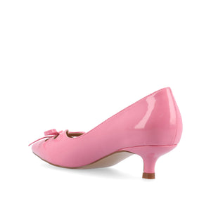 LUTANA KITTEN HEELS IN PATENT - Pink
