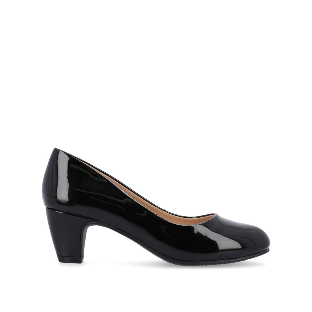 LUU LOW PUMP HEELS IN PATENT