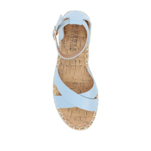 LYDDIA ESPADRILLE SANDALS IN WIDE - Blue