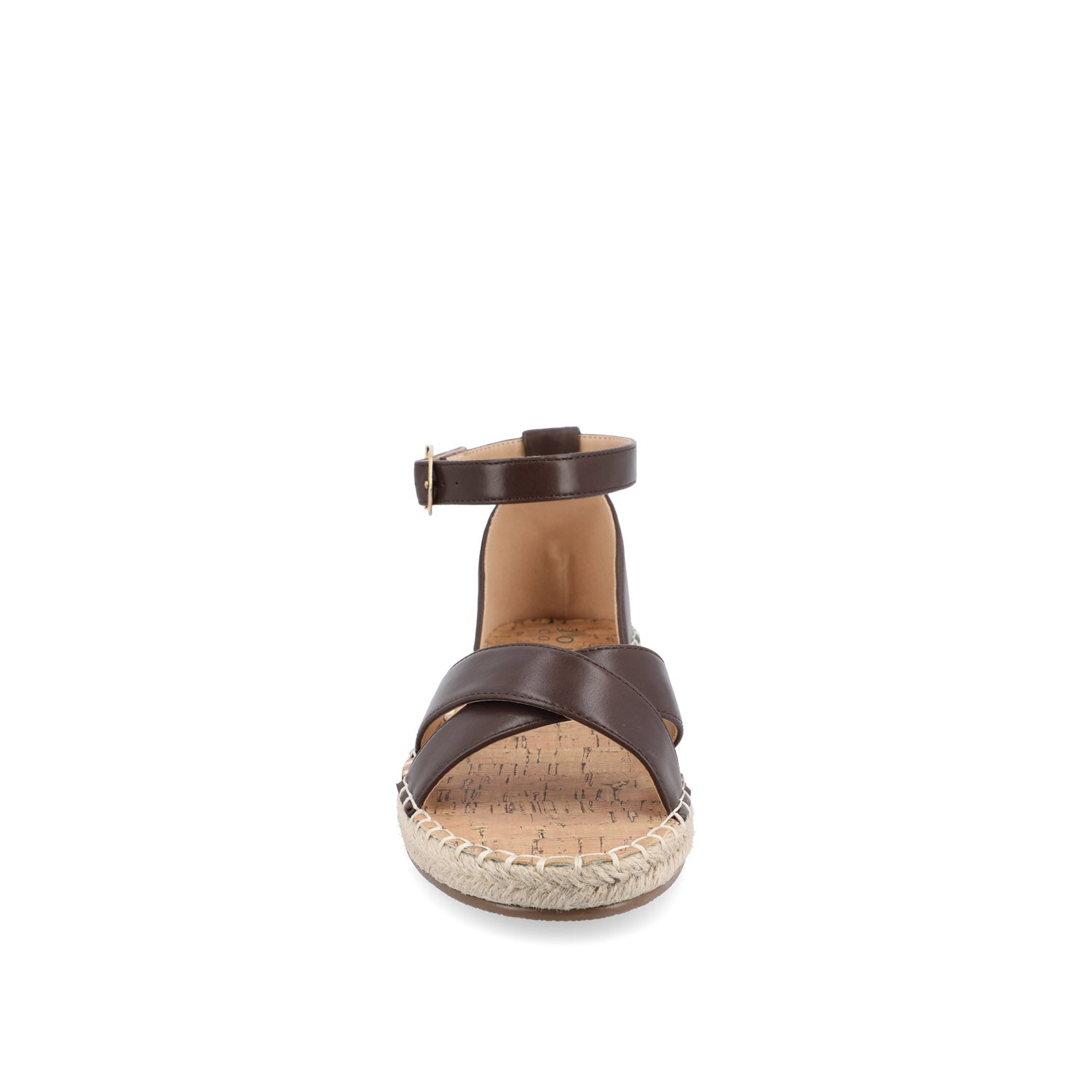 LYDDIA ESPADRILLE SANDALS IN WIDE - Brown