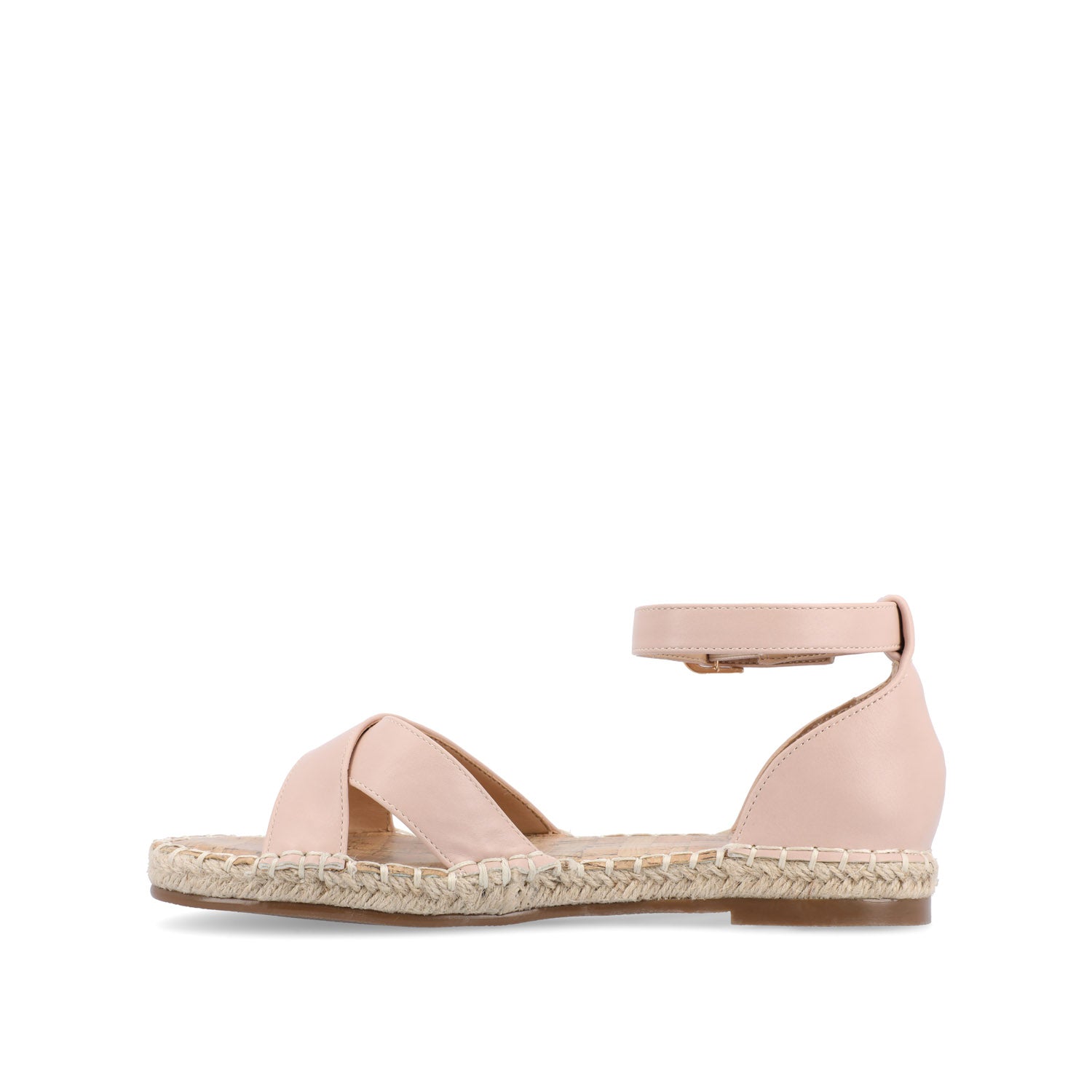LYDDIA ESPADRILLE SANDALS IN WIDE - Blush