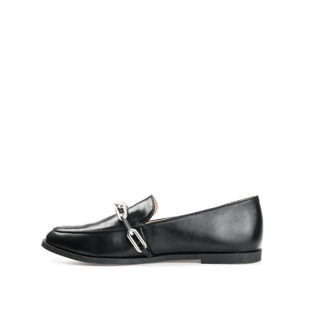 MADISON APRON TOE LOAFER IN FAUX LEATHER