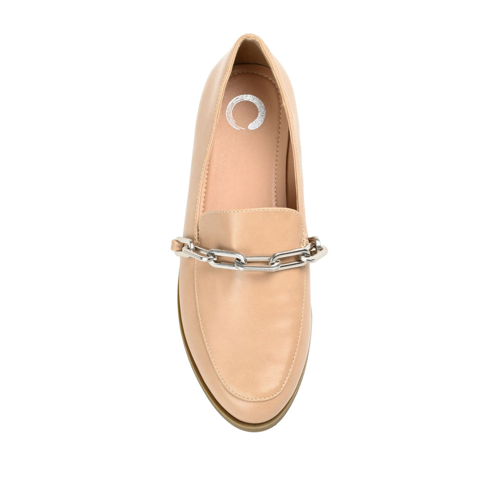 MADISON APRON TOE LOAFER IN FAUX LEATHER