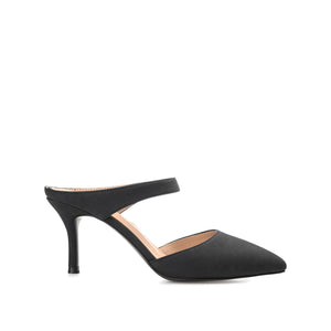 MAEVALI STILETTO HEELS IN VEGAN LEATHER - Black