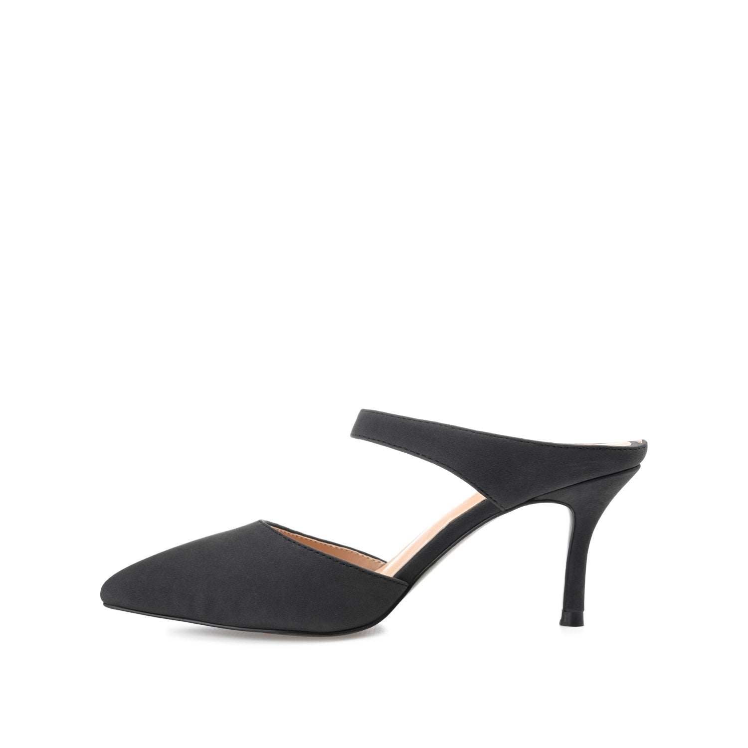 MAEVALI STILETTO HEELS IN VEGAN LEATHER - Black