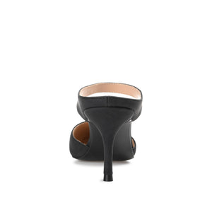 MAEVALI STILETTO HEELS IN VEGAN LEATHER - Black