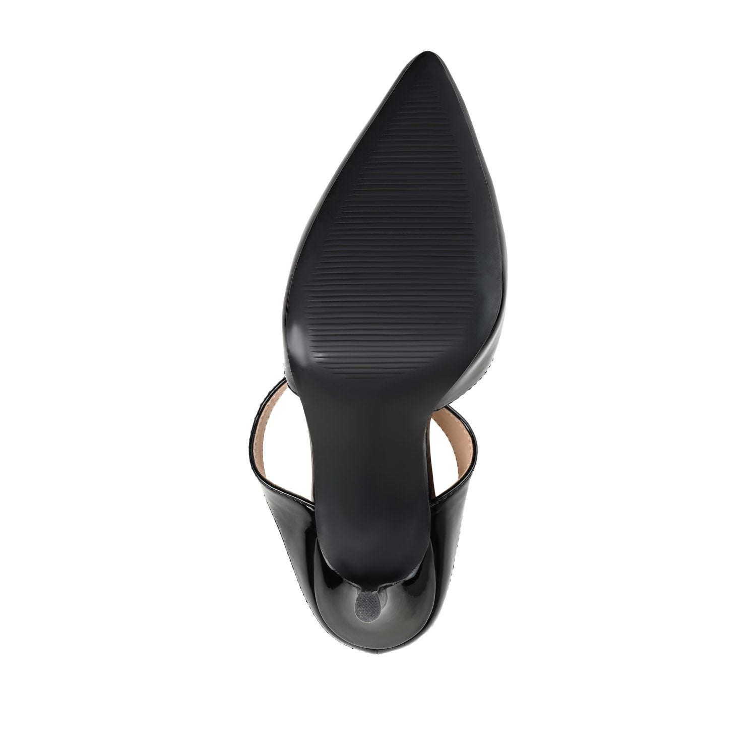 MAEVALI STILETTO HEELS IN VEGAN LEATHER - Patent Black