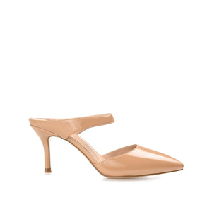 MAEVALI STILETTO HEELS IN VEGAN LEATHER - Patent Tan