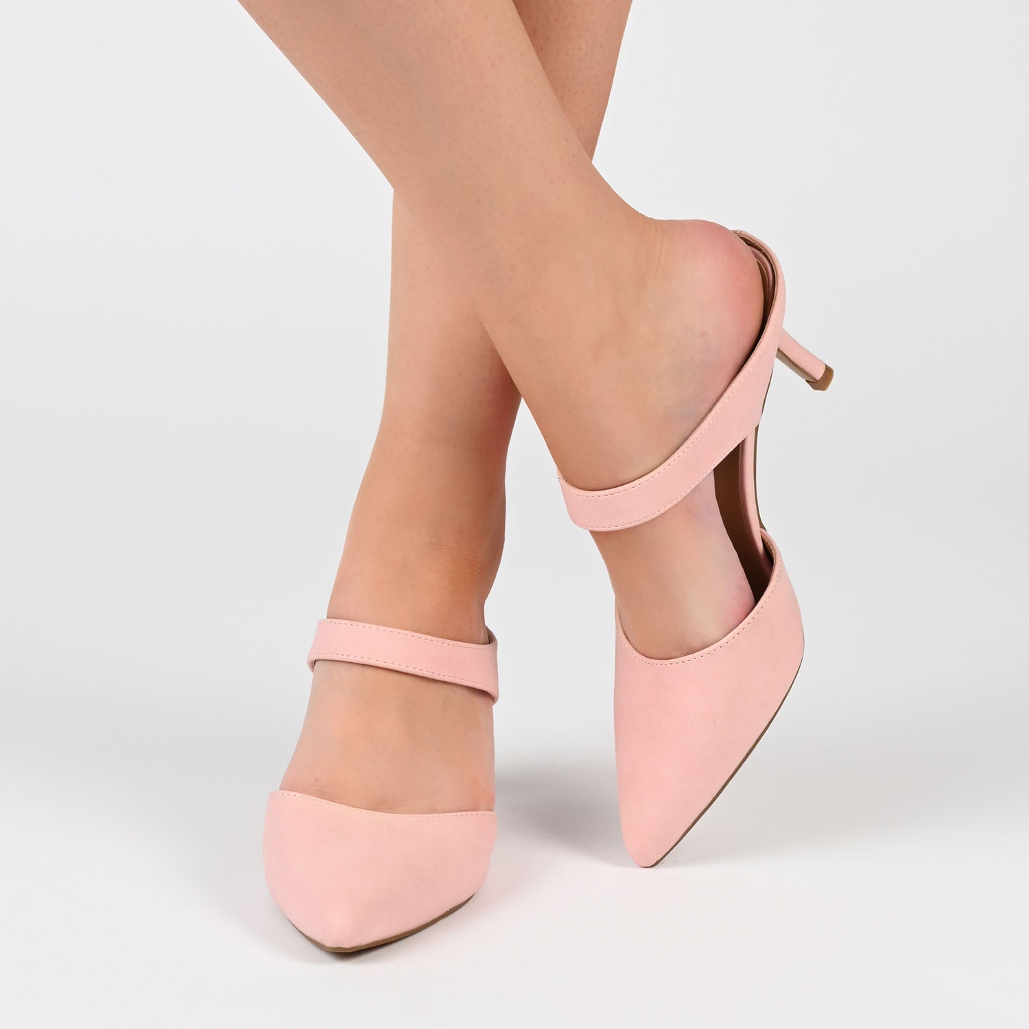 MAEVALI STILETTO HEELS IN FAUX LEATHER