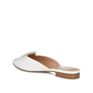 MALLORIE MULED FLATS IN FAUX LEATHER