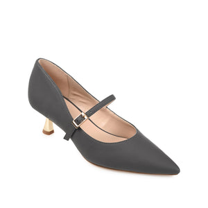 MANZA KITTEN HEELS IN WIDE - Charcoal