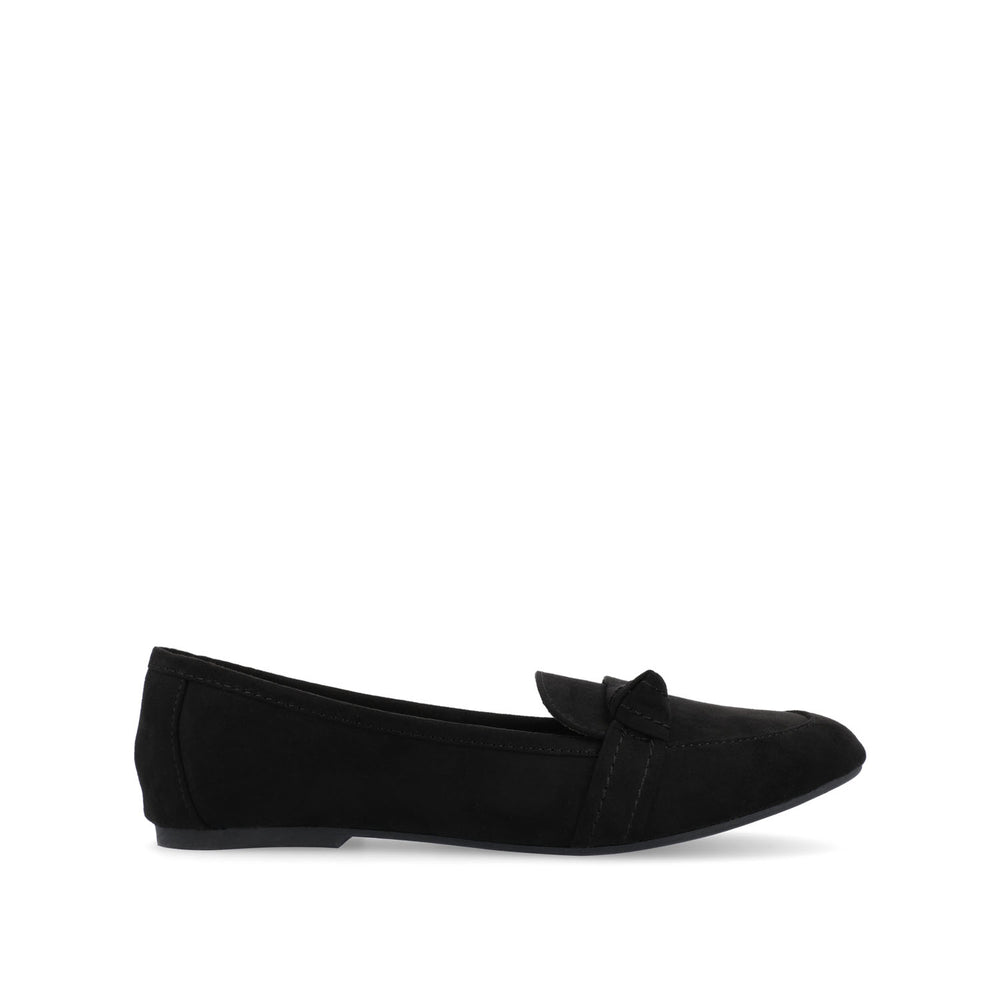 MARCI LOAFER FLATS IN FAUX LEATHER