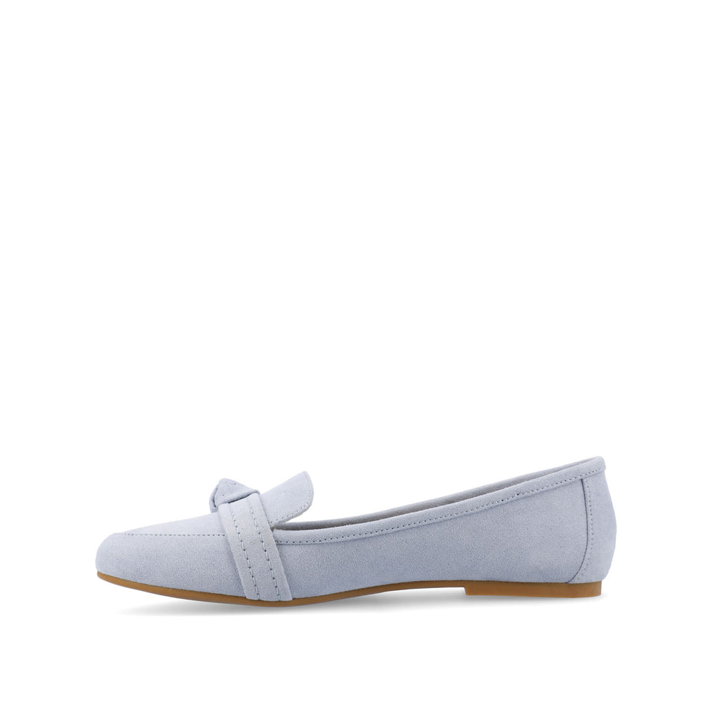 MARCI LOAFER FLATS IN FAUX LEATHER