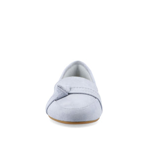 MARCI LOAFER FLATS IN FAUX SUEDE - Blue