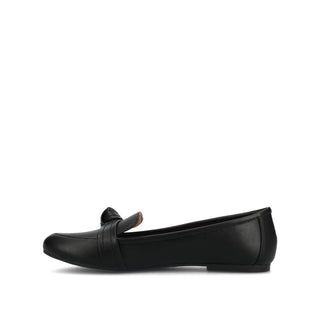 MARCI LOAFER FLATS IN FAUX LEATHER