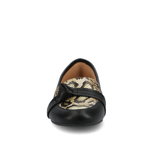 MARCI LOAFER FLATS IN FAUX LEATHER