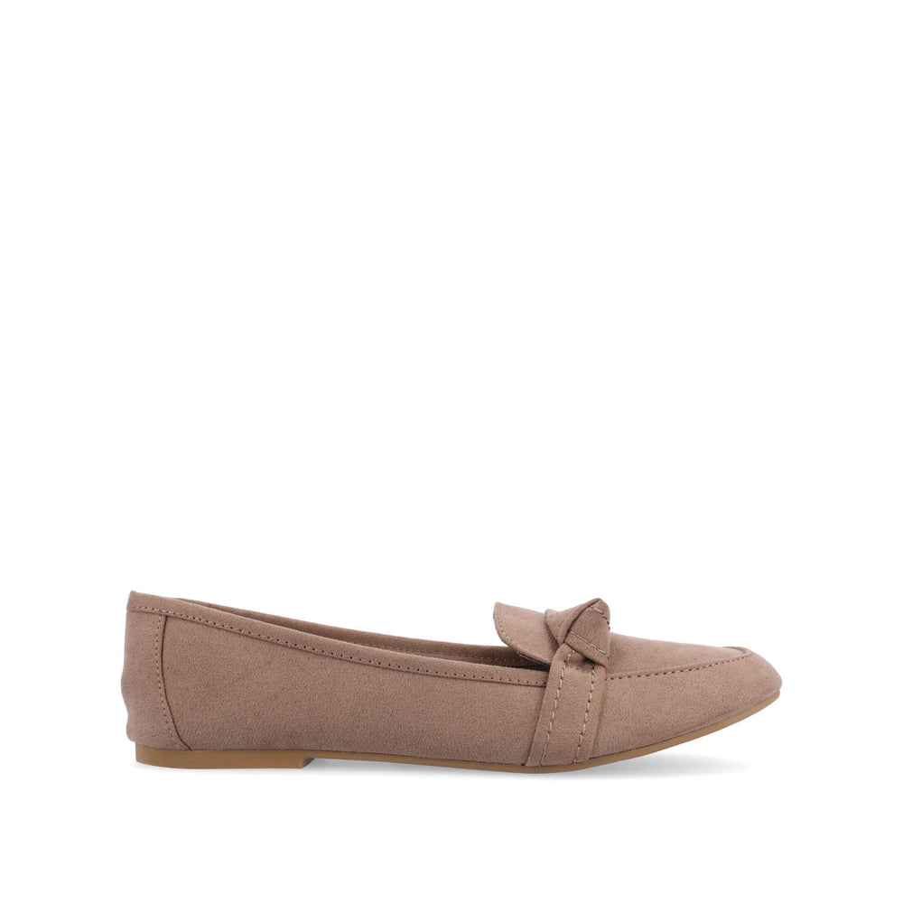 MARCI LOAFER FLATS IN FAUX LEATHER