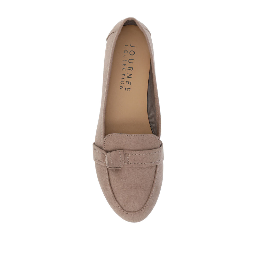 MARCI LOAFER FLATS IN FAUX LEATHER