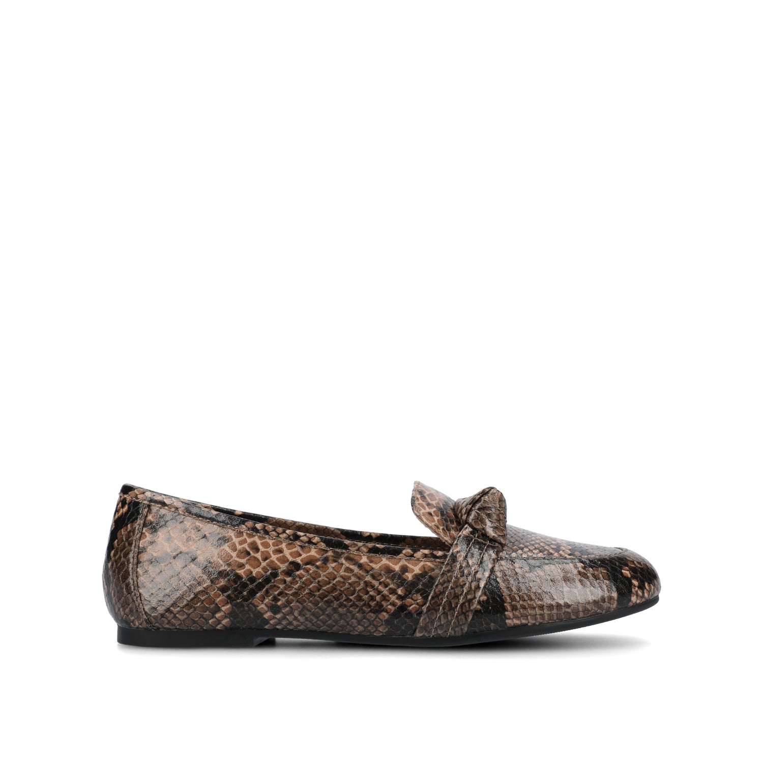 MARCI LOAFER FLATS IN FAUX LEATHER