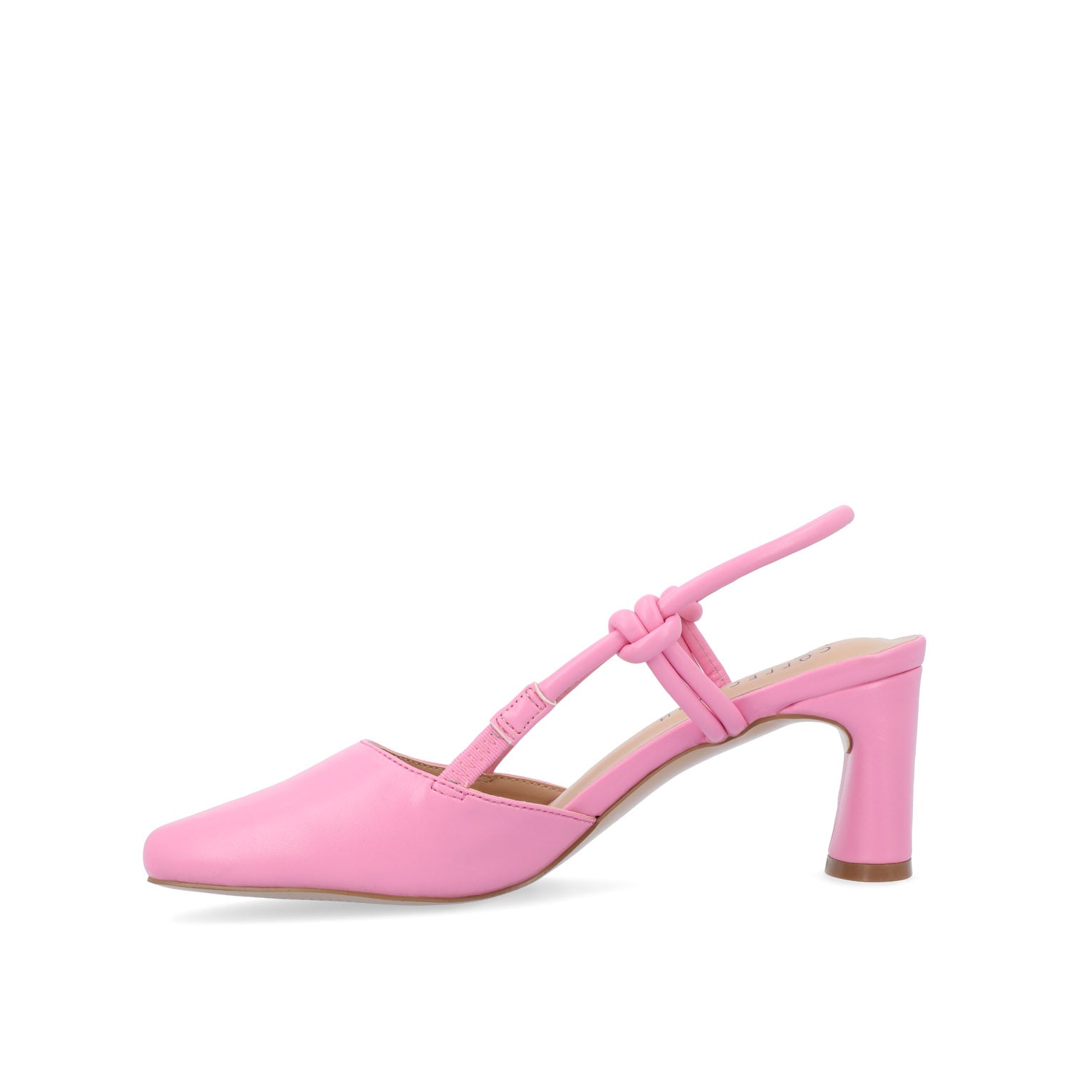 MARGEENE SLINGBLACK HEELS IN VEGAN LEATHER - Pink