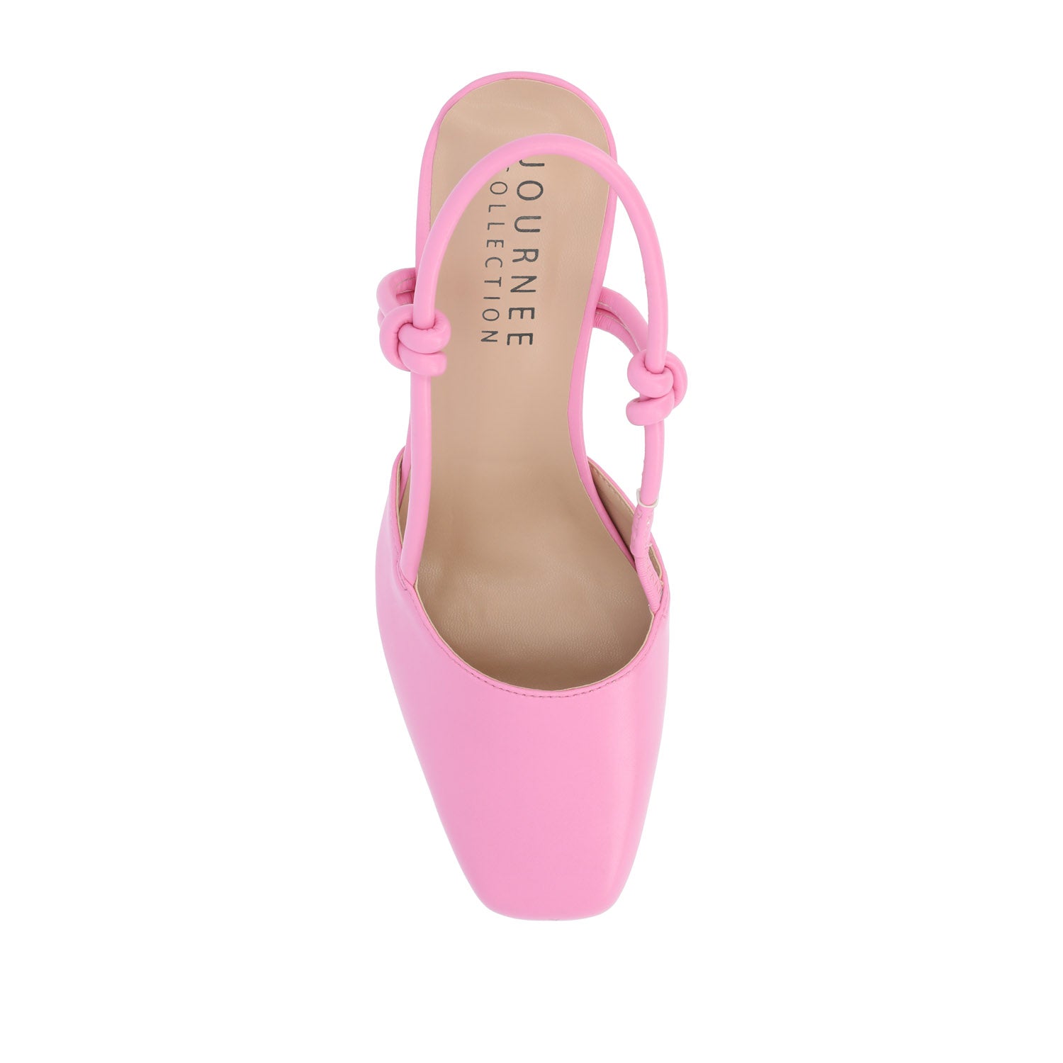 MARGEENE SLINGBLACK HEELS IN VEGAN LEATHER - Pink