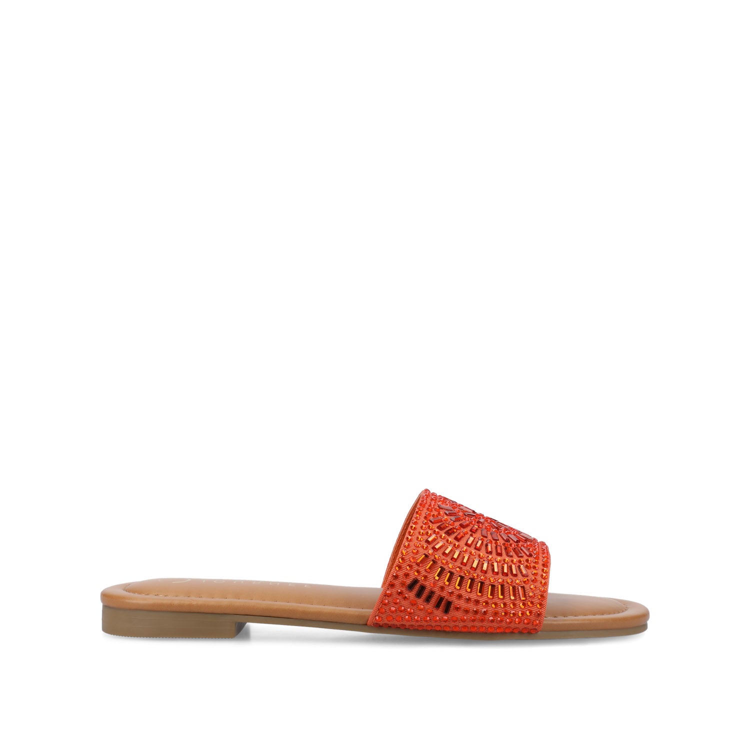 MARIA SLIP ON SANDALS - Orange