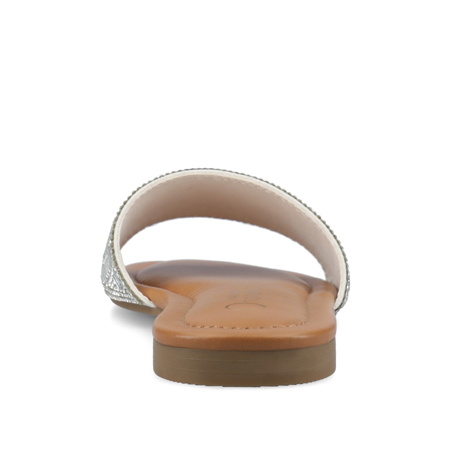 MARIA SLIP ON SANDALS - Silver