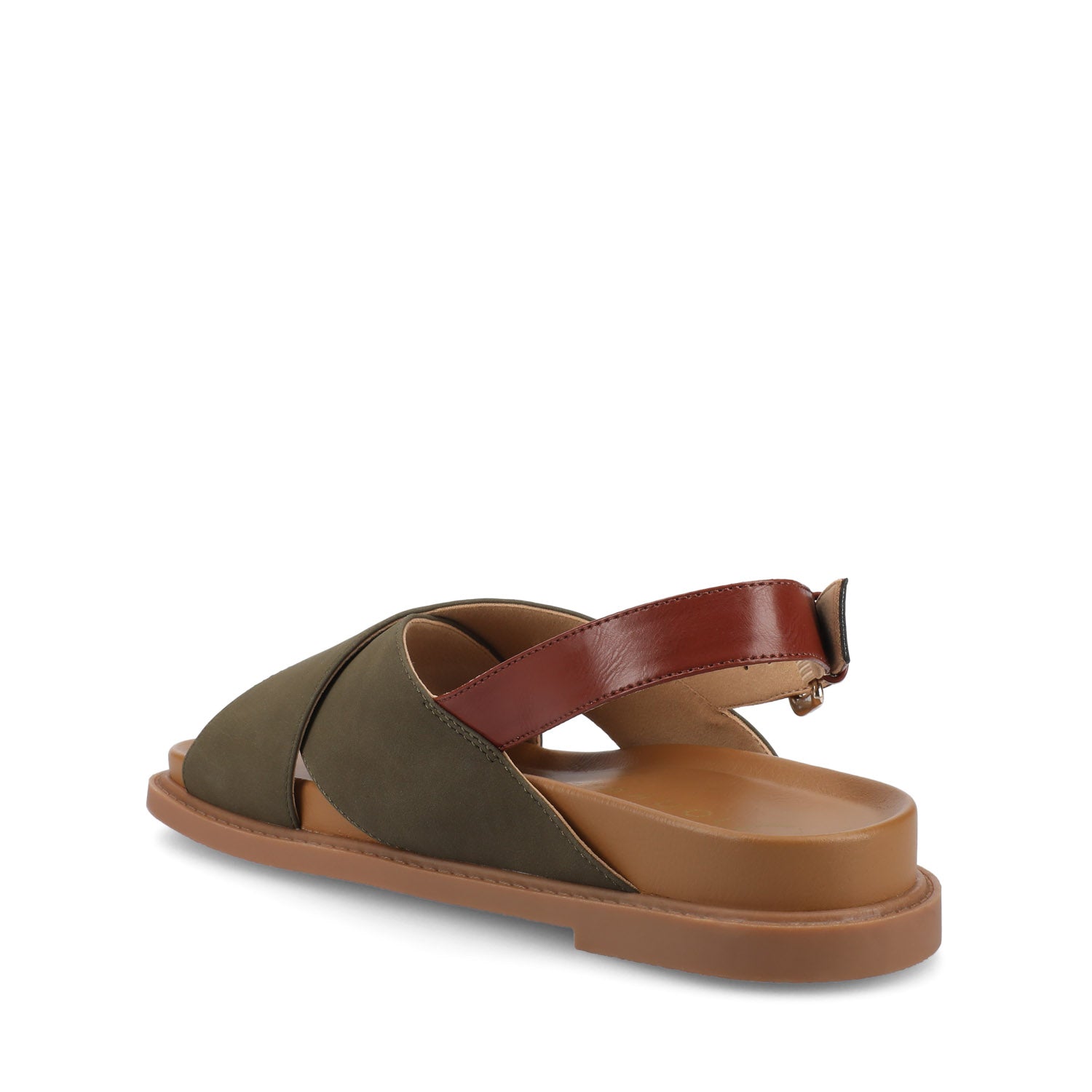 MARINNA FLAT SANDALS - Olive