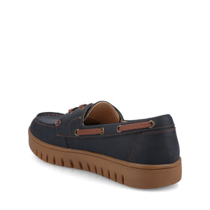 MARION BOAT SHOE LOAFER - Navy