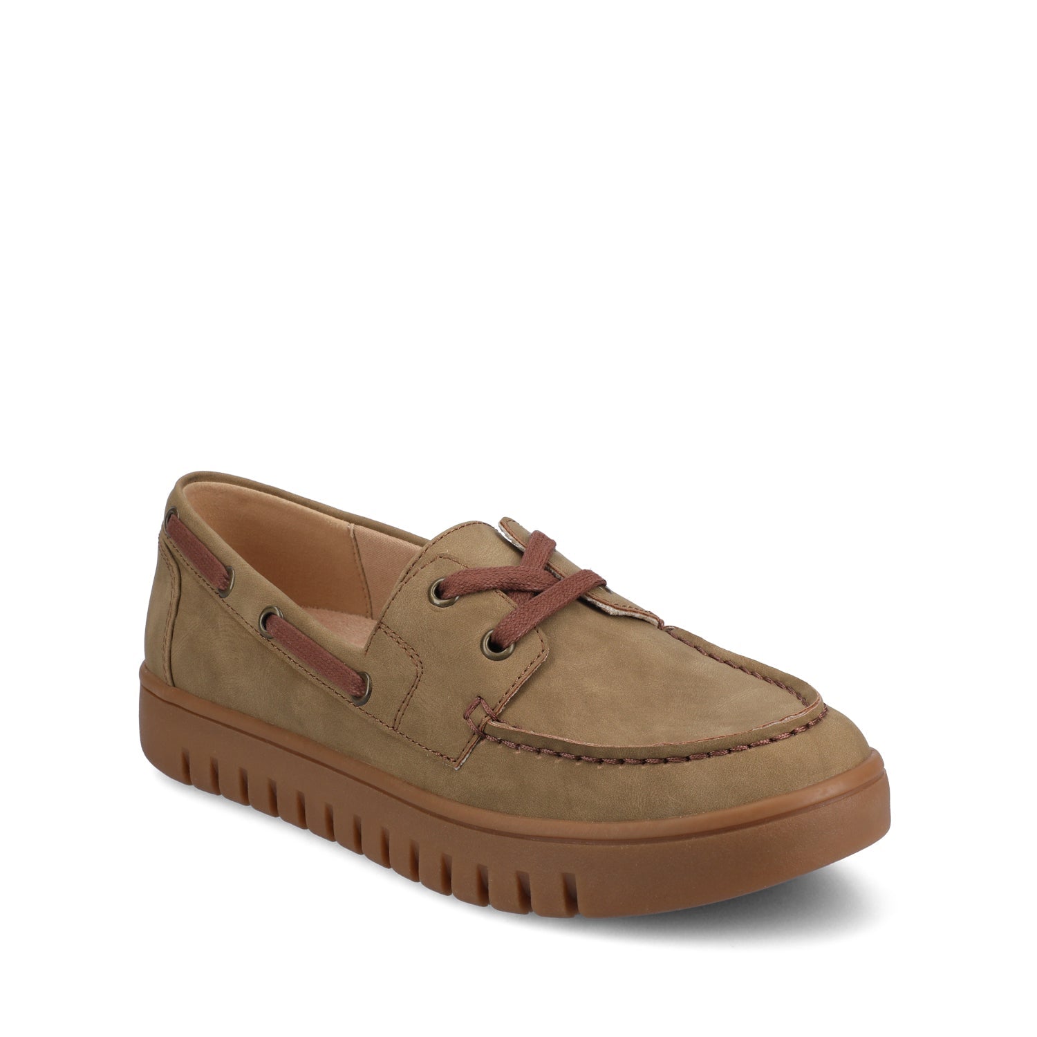 MARION BOAT SHOE LOAFER - Tan