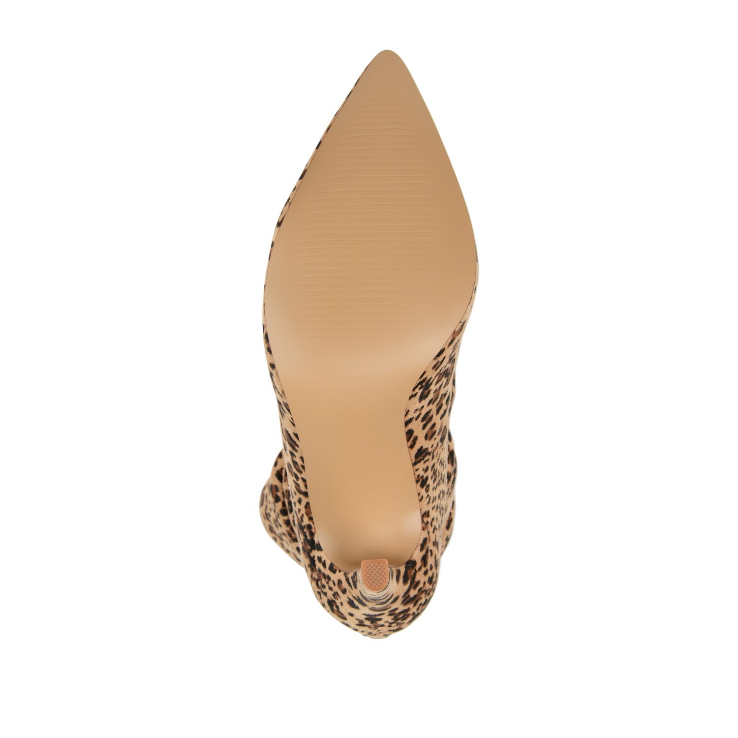 MARKIE STILETTO HEELED BOOTIES IN FAUX SUEDE - Leopard Faux Suede 2