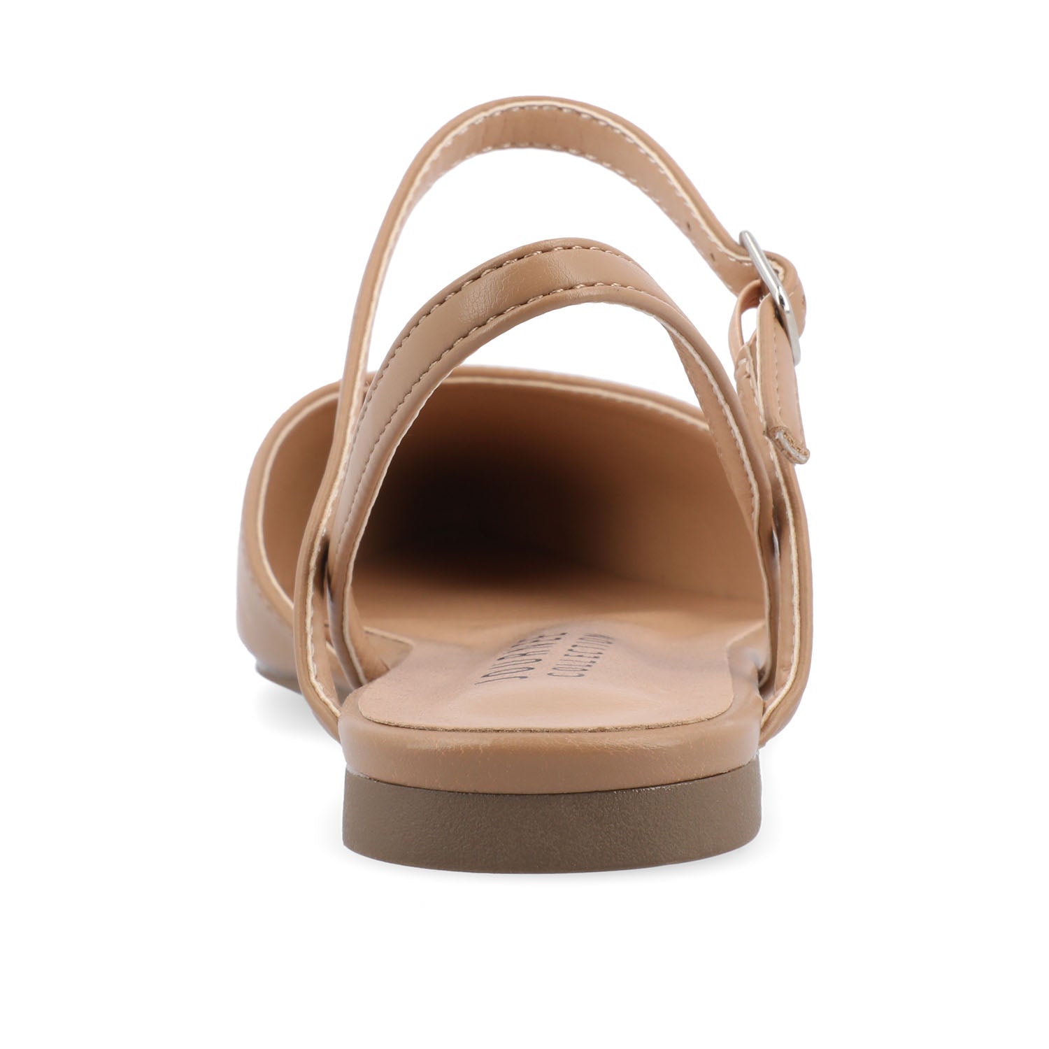 MARTINE SLINGBACK FLATS IN WARM SHADES - Caramel