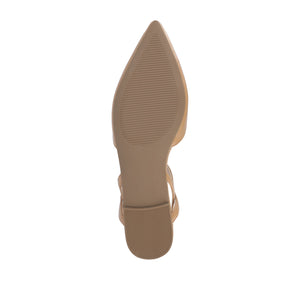 MARTINE SLINGBACK FLATS IN WARM SHADES