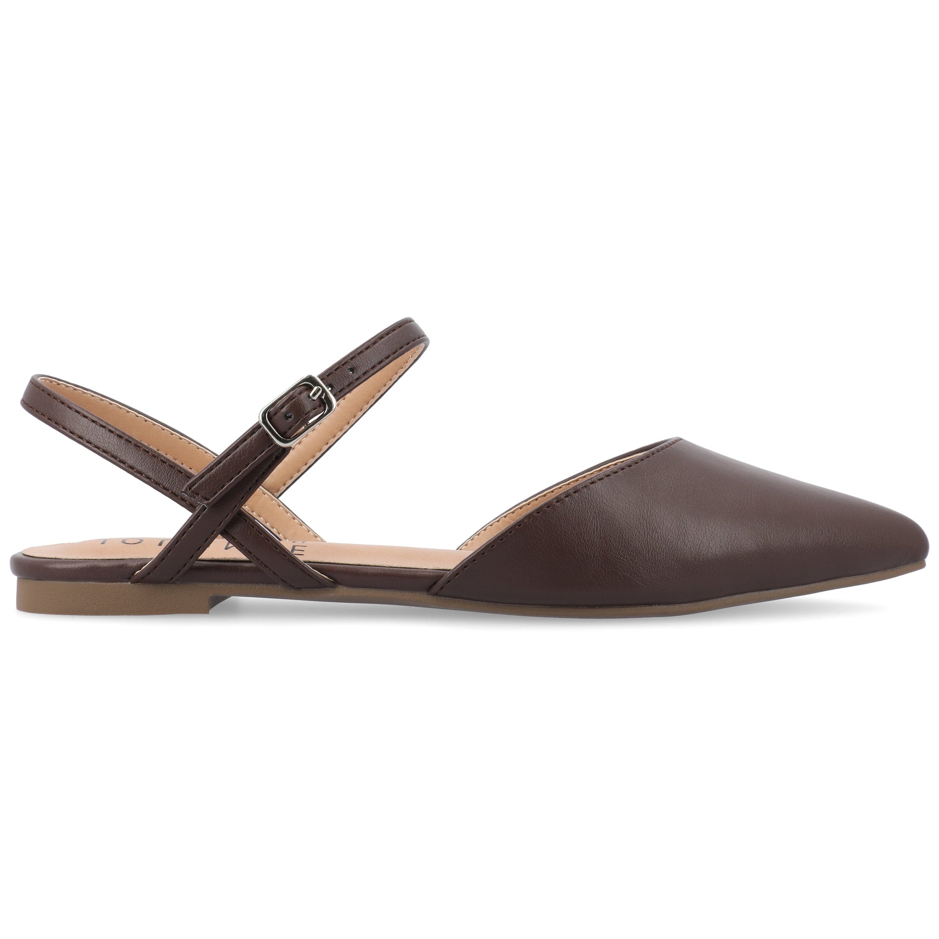 MARTINE COOL SHADE SLINGBACK FLATS IN WIDE