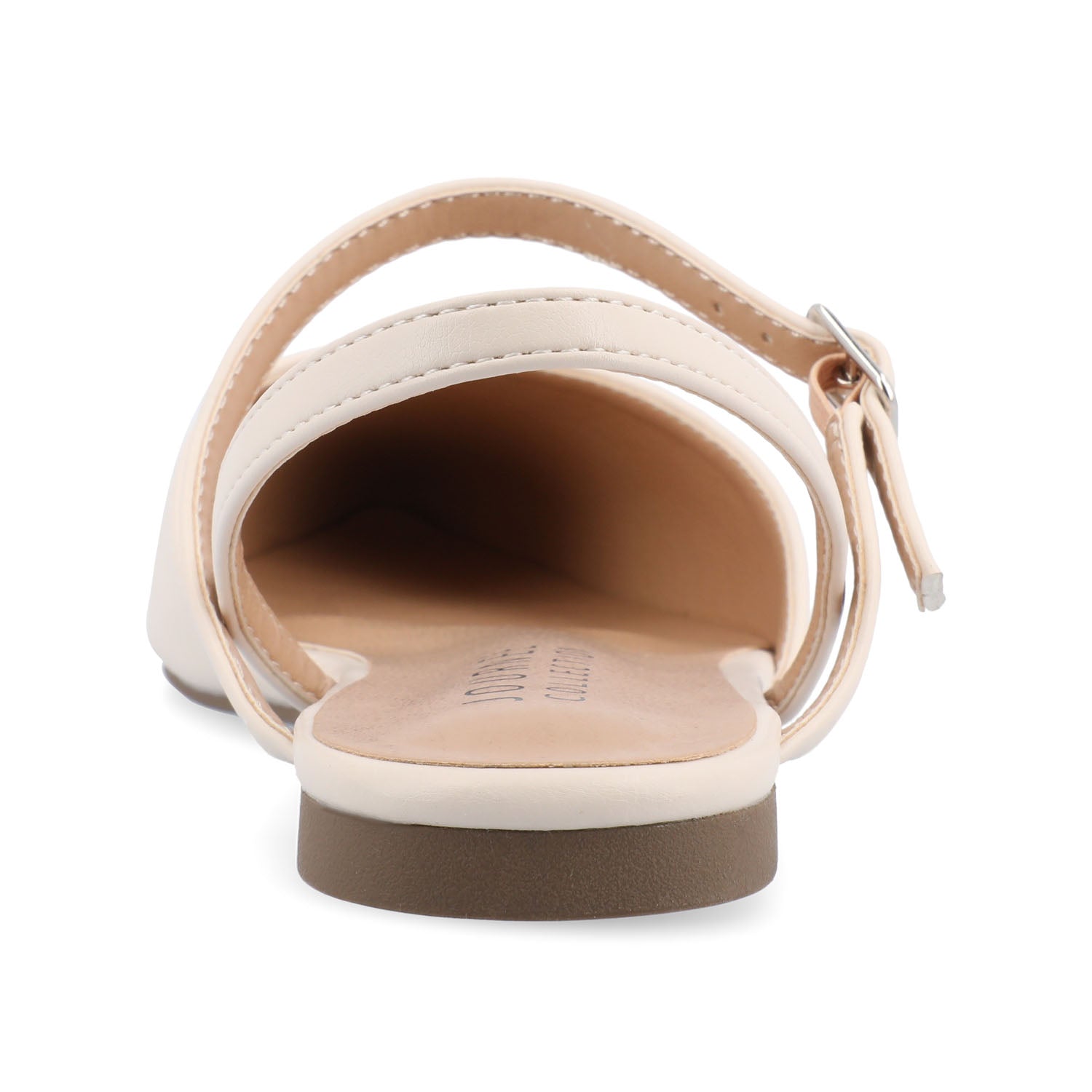 MARTINE SLINGBACK FLATS IN COOL SHADES - Porcelain