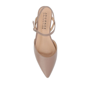 MARTINE SLINGBACK FLATS IN COOL SHADES - Rosewood