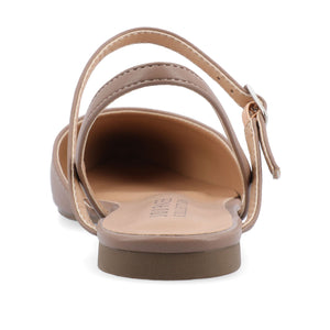 MARTINE SLINGBACK FLATS IN COOL SHADES - Rosewood