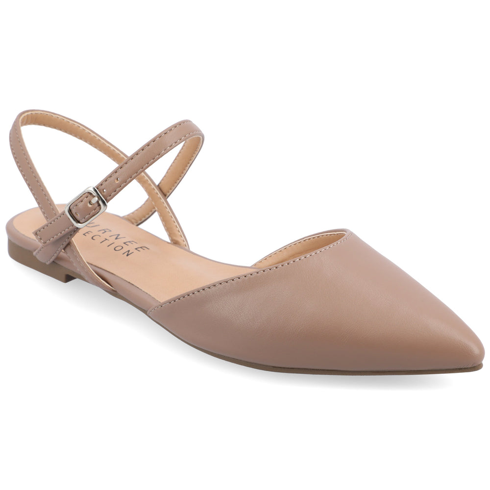 MARTINE COOL SHADE SLINGBACK FLATS IN WIDE