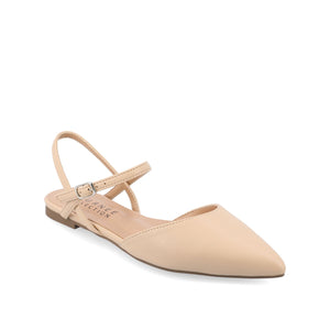 MARTINE SLINGBACK FLATS IN WARM SHADES - Shell