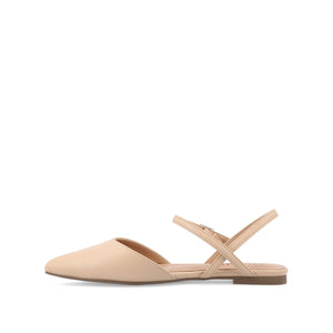 MARTINE SLINGBACK FLATS IN WARM SHADES - Shell