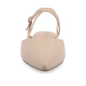 MARTINE SLINGBACK FLATS IN WARM SHADES - Wheat