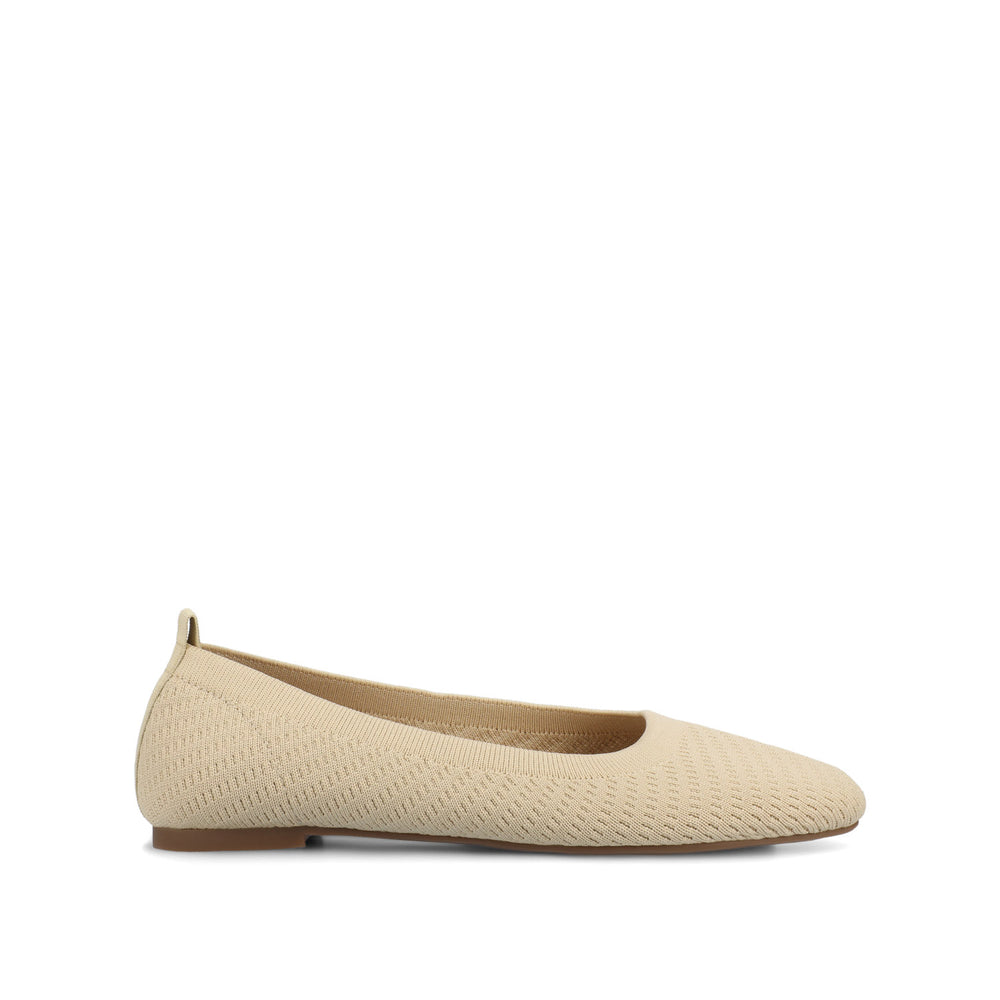 MARYANN KNIT FABRIC BALLET FLATS IN STATEMENT