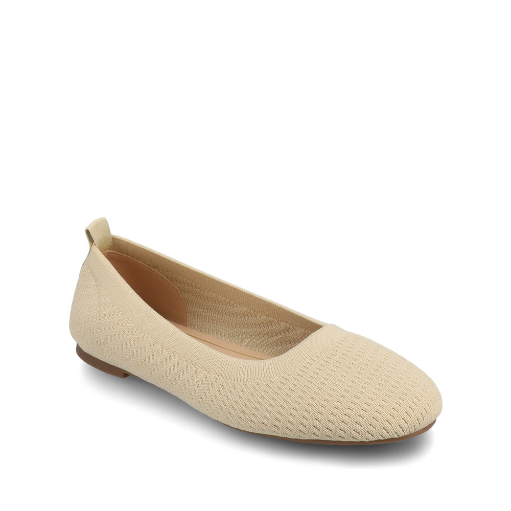 MARYANN KNIT FABRIC BALLET FLATS IN STATEMENT