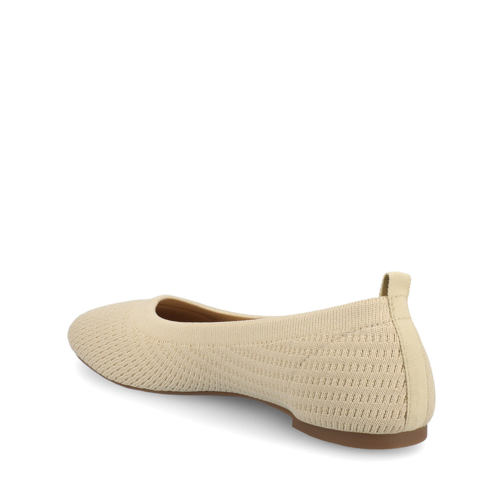 MARYANN KNIT FABRIC BALLET FLATS IN STATEMENT