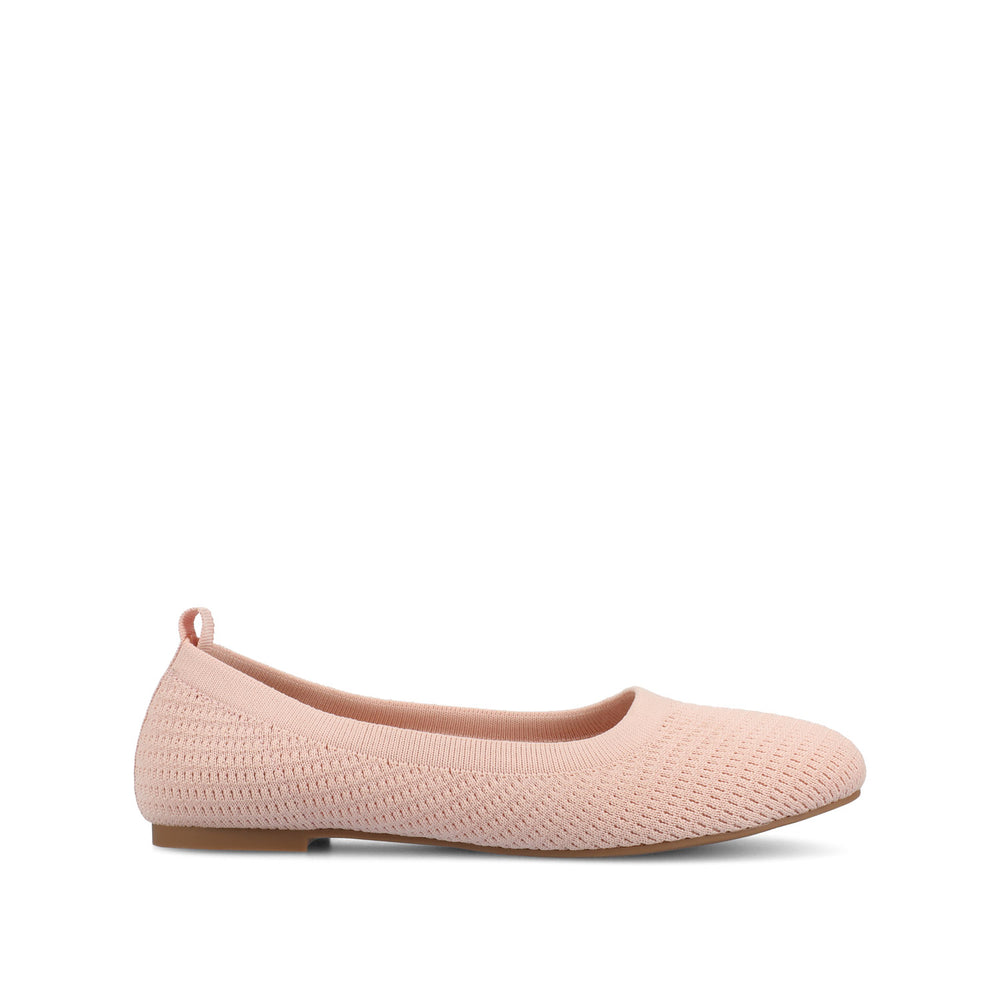 MARYANN KNIT FABRIC BALLET FLATS IN WIDE STATEMENT