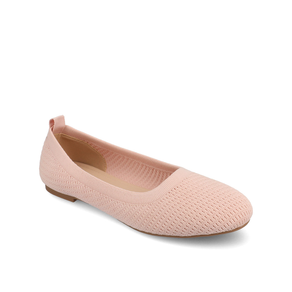 MARYANN KNIT FABRIC BALLET FLATS IN WIDE STATEMENT