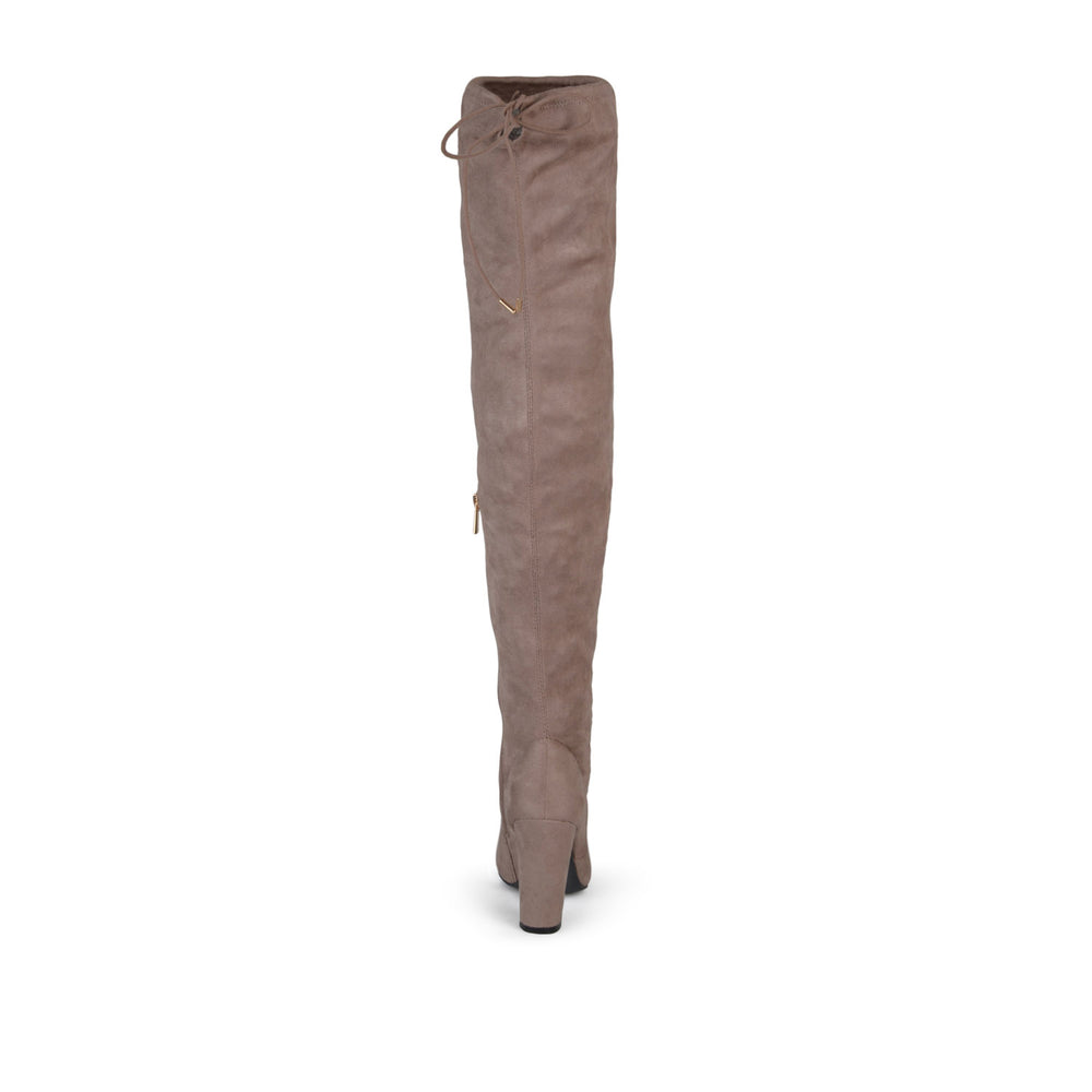 MAYA THIGH HIGH BOOTS IN WIDE CALF