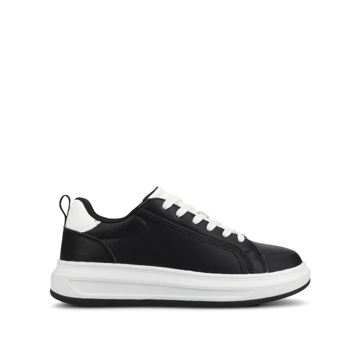 MEEYA CASUAL LACE UP SNEAKERS - Black