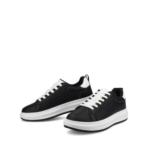 MEEYA CASUAL LACE UP SNEAKERS - Black