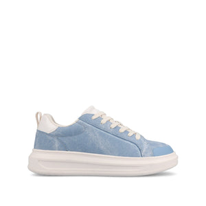 MEEYA CASUAL LACE UP SNEAKERS - Denim